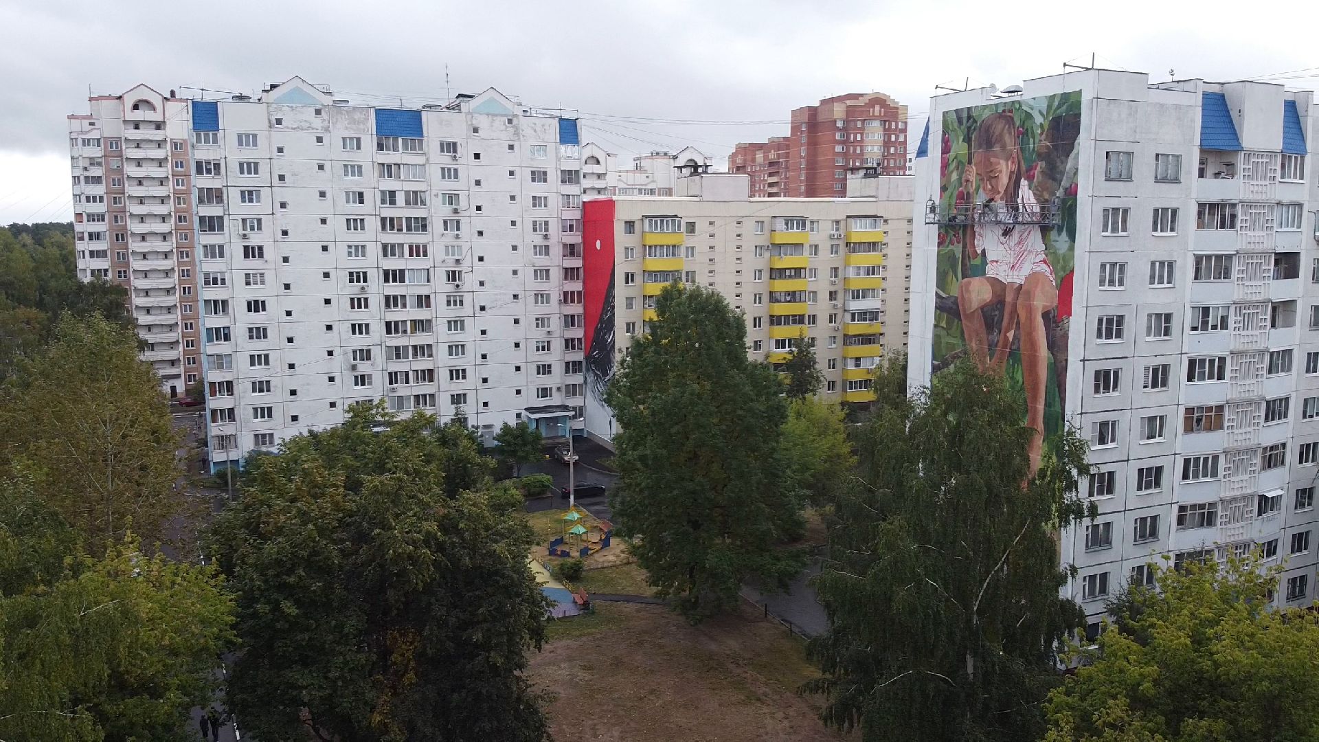 видео с коптера, балашиха,