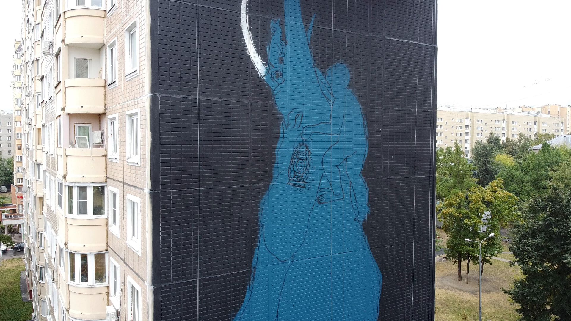 видео с коптера, балашиха,