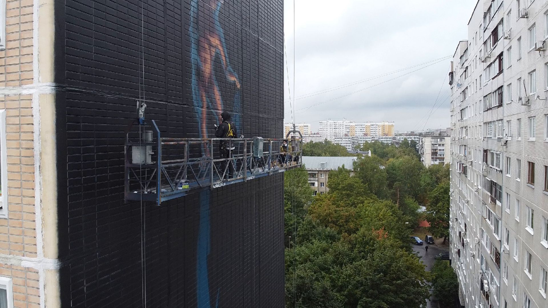 видео с коптера, балашиха,