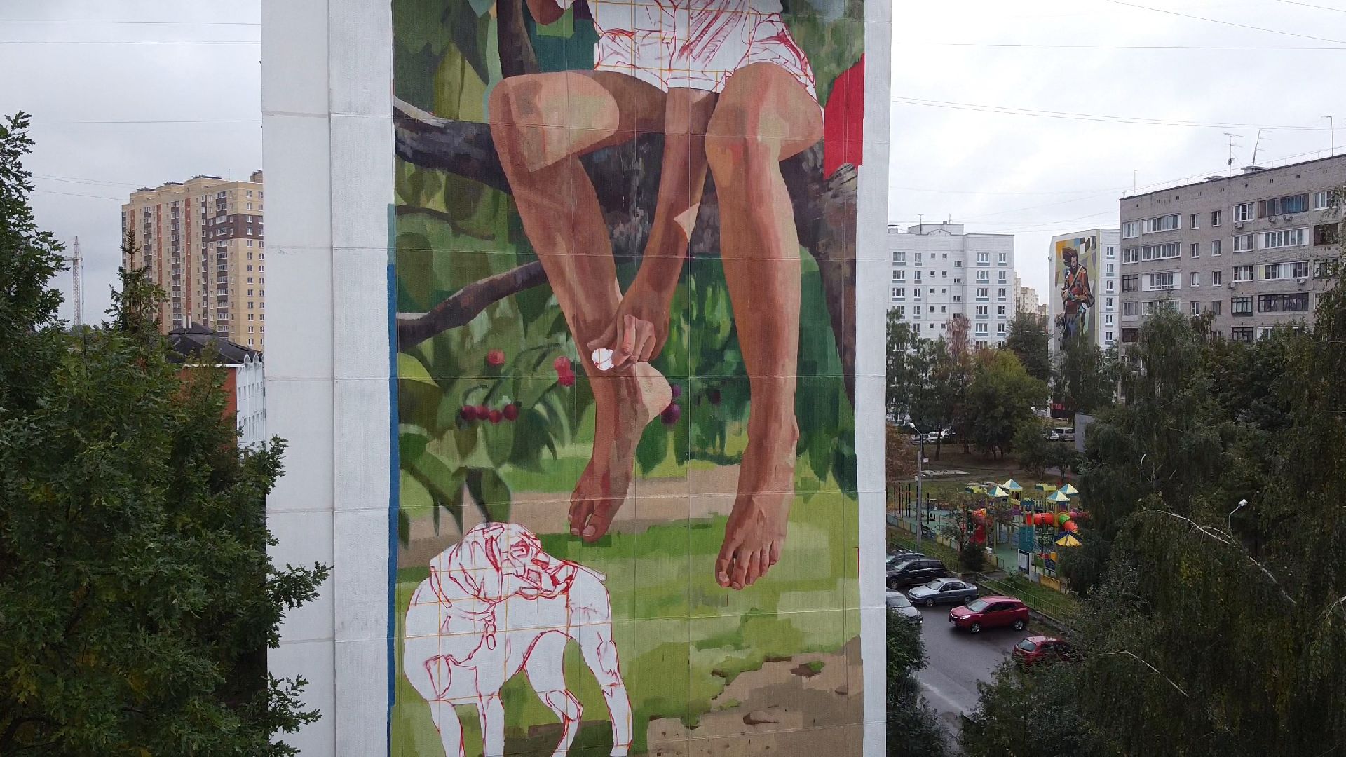 видео с коптера, балашиха,