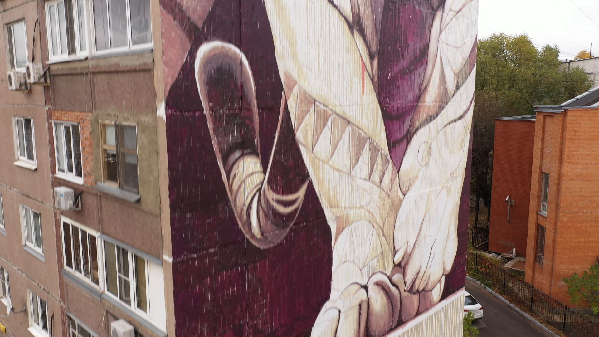 видео с коптера, балашиха,