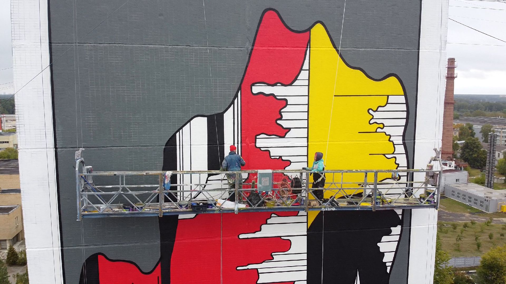 видео с коптера, балашиха,