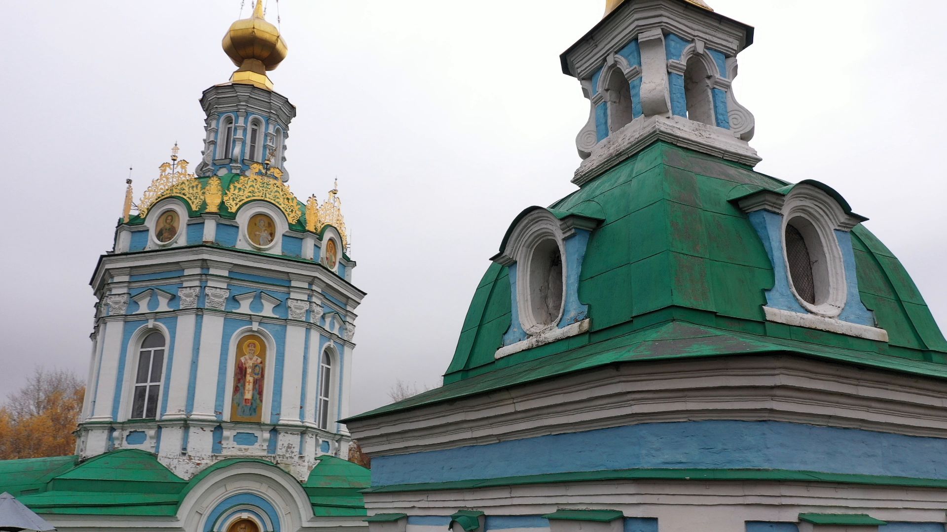 видео с коптера, храм, балашиха,