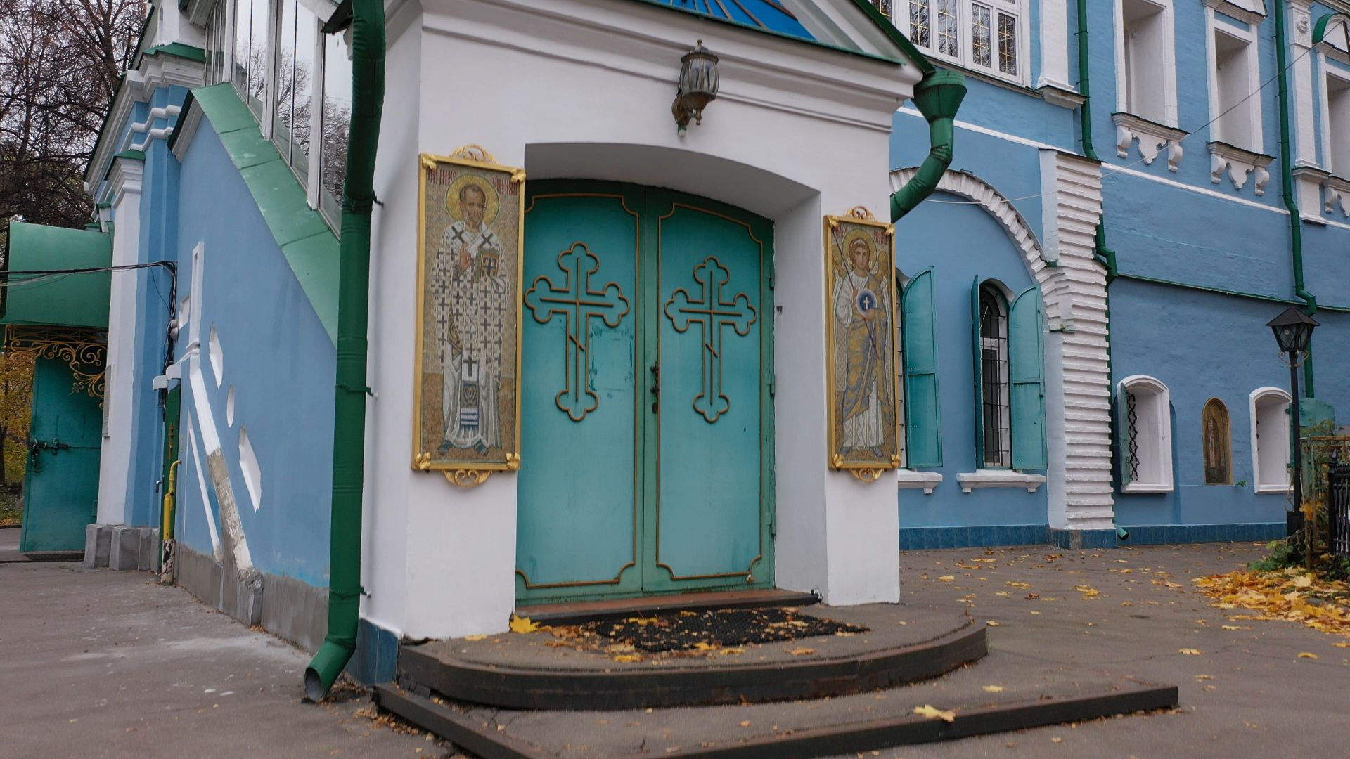 видео с коптера, храм, балашиха,