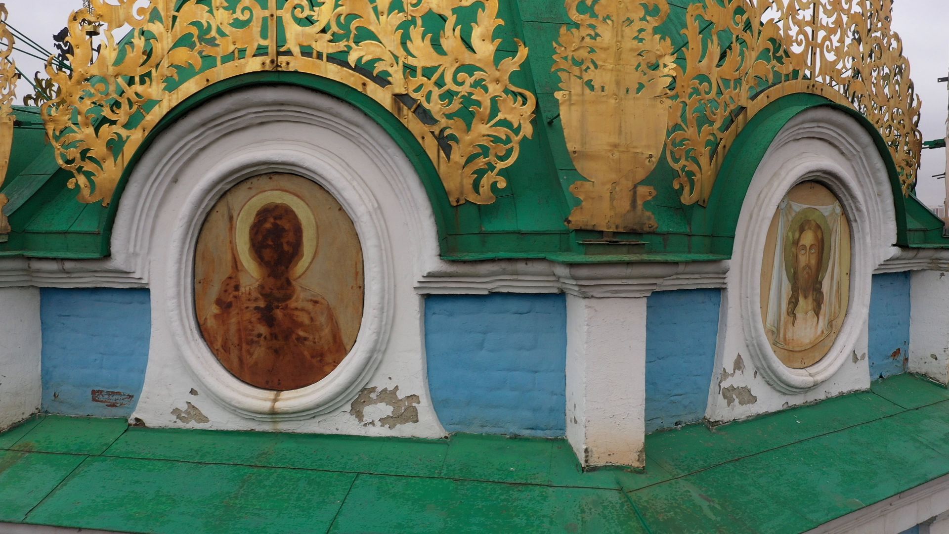 видео с коптера, храм, балашиха,