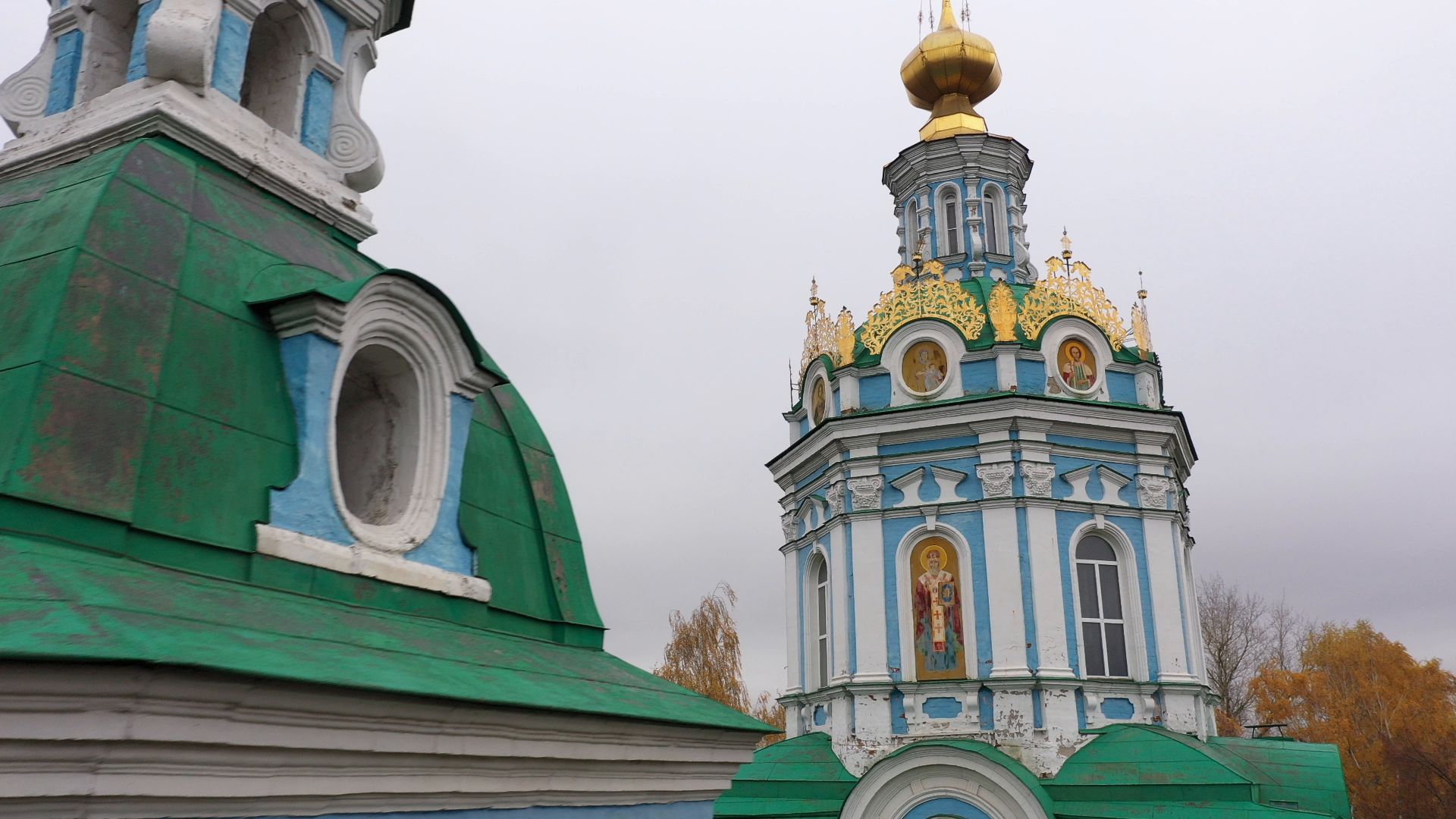 видео с коптера, храм, балашиха,