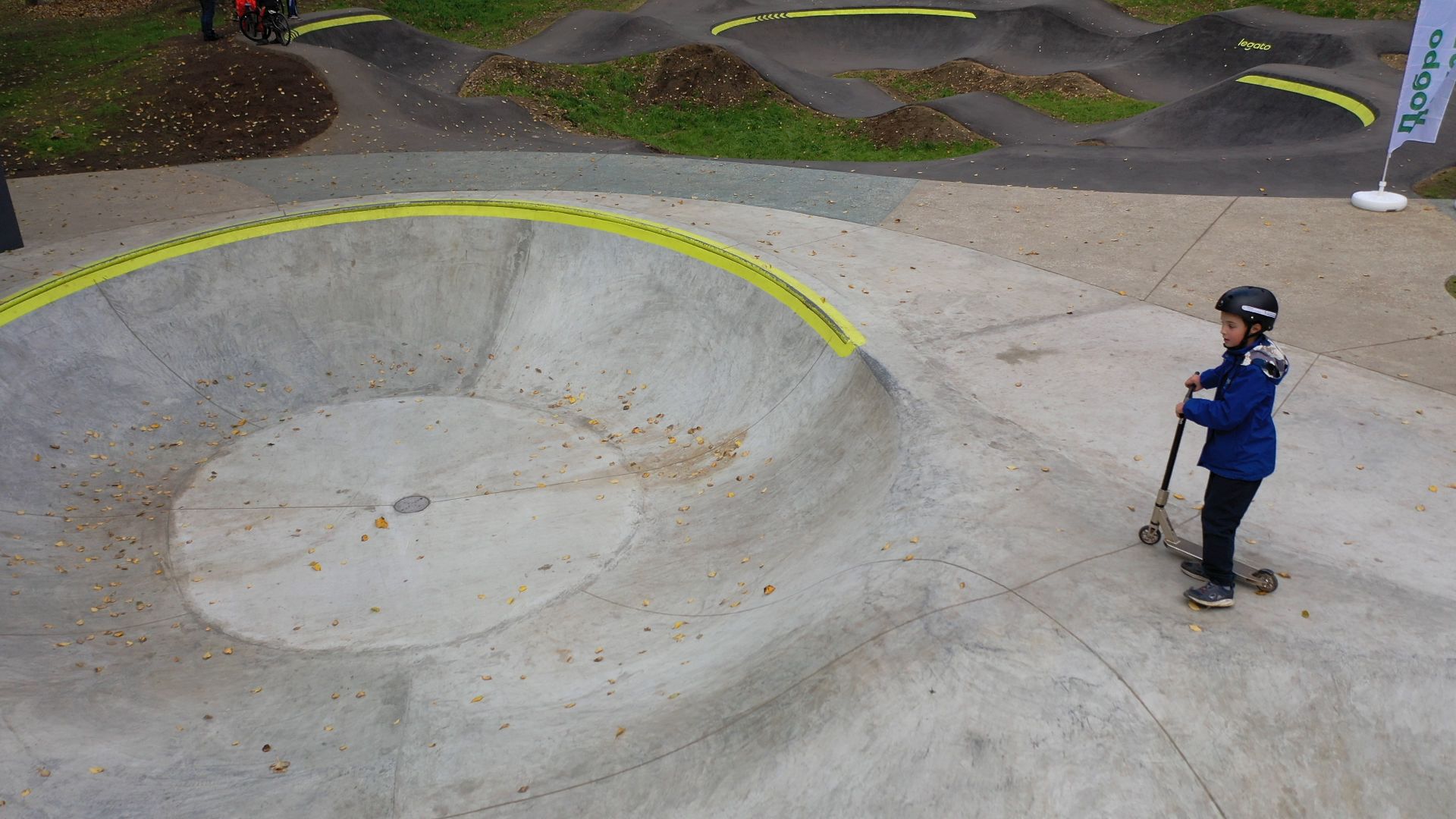 видео с коптера, парк, москворецкий,