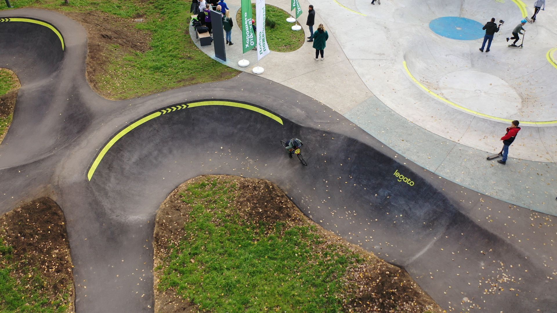 видео с коптера, парк, москворецкий,