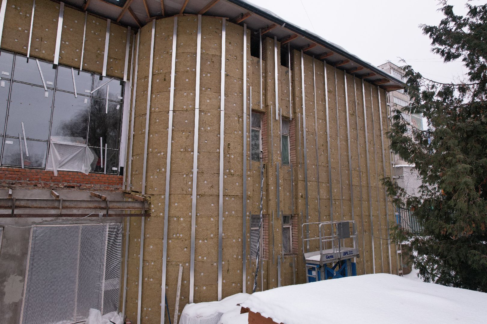 бриз, видео с коптера, бассейн,