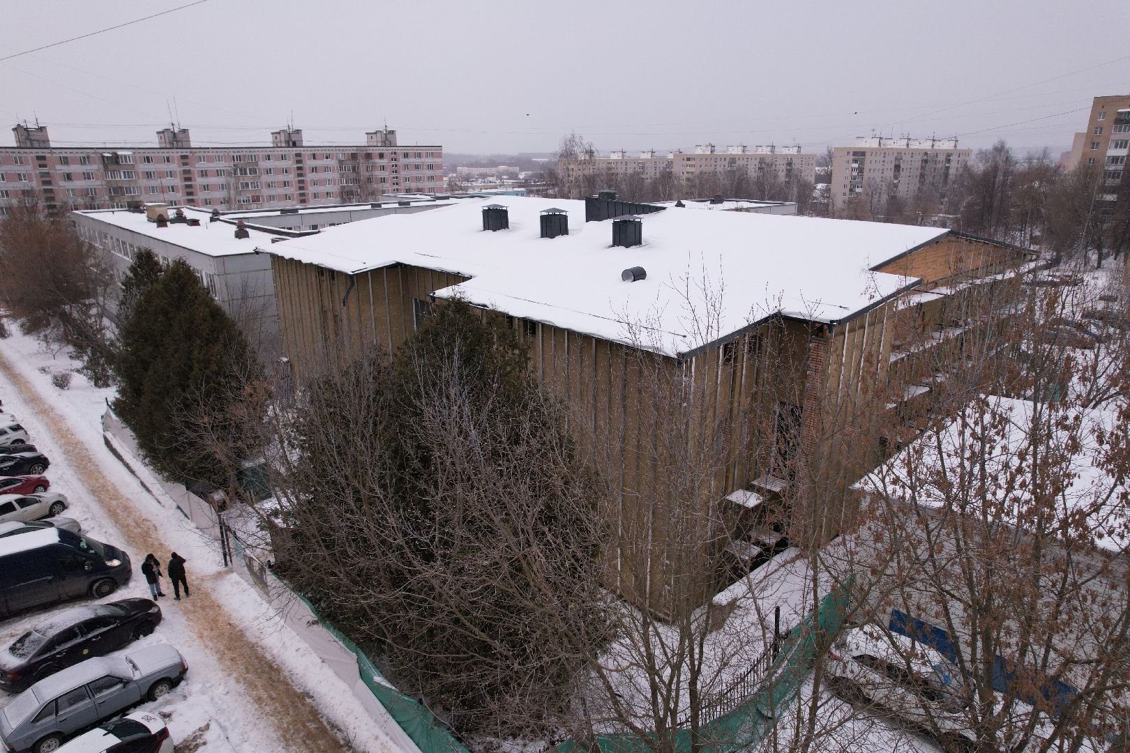 бриз, видео с коптера, бассейн,