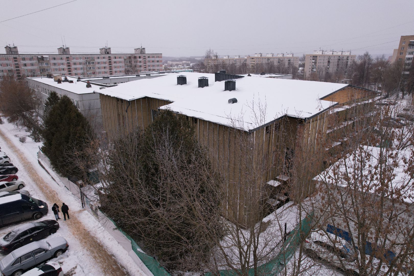 бриз, видео с коптера, бассейн,