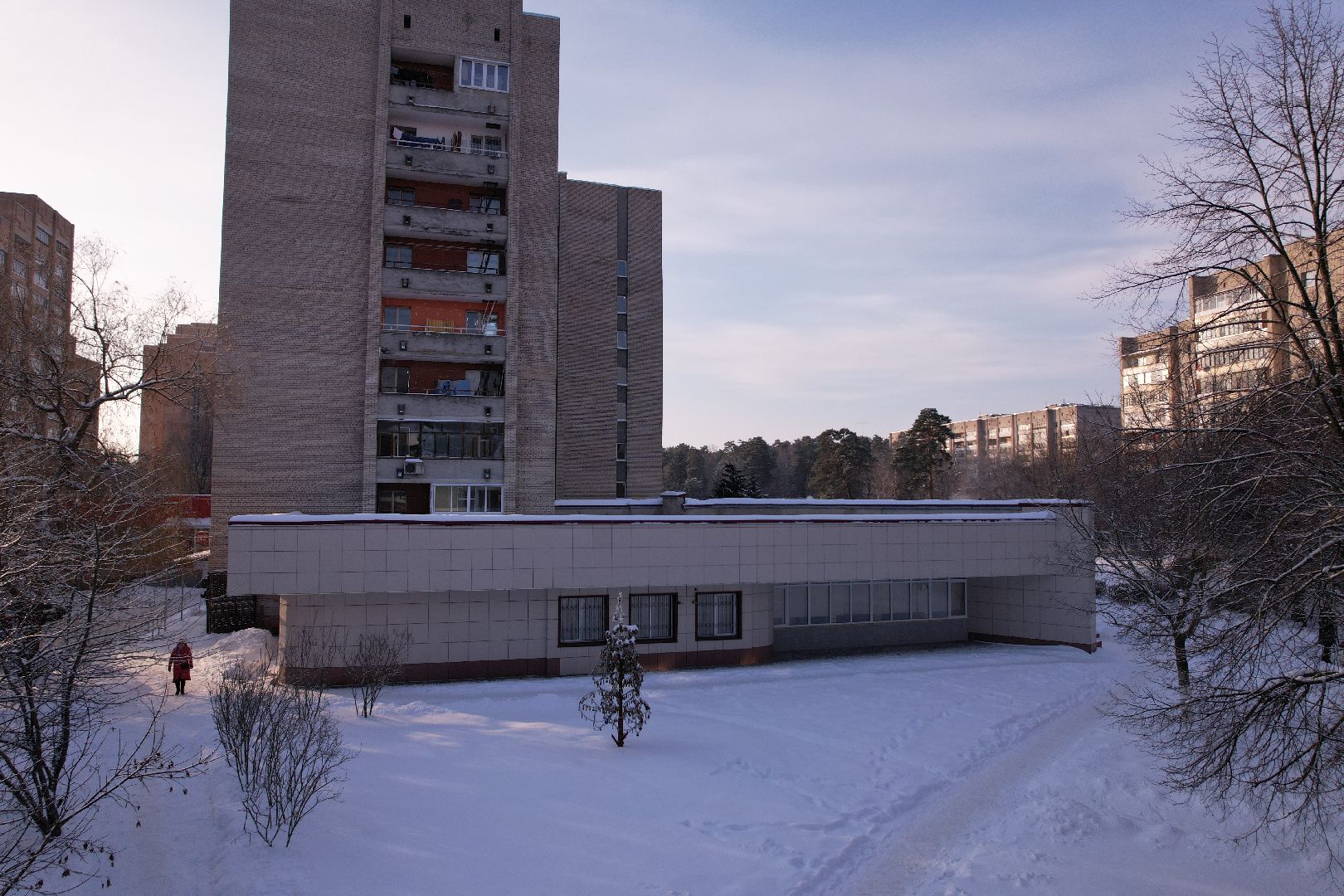 видео с коптера,