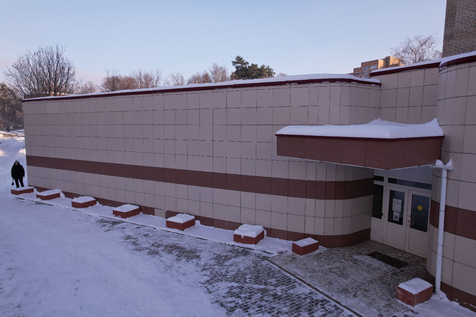 видео с коптера,