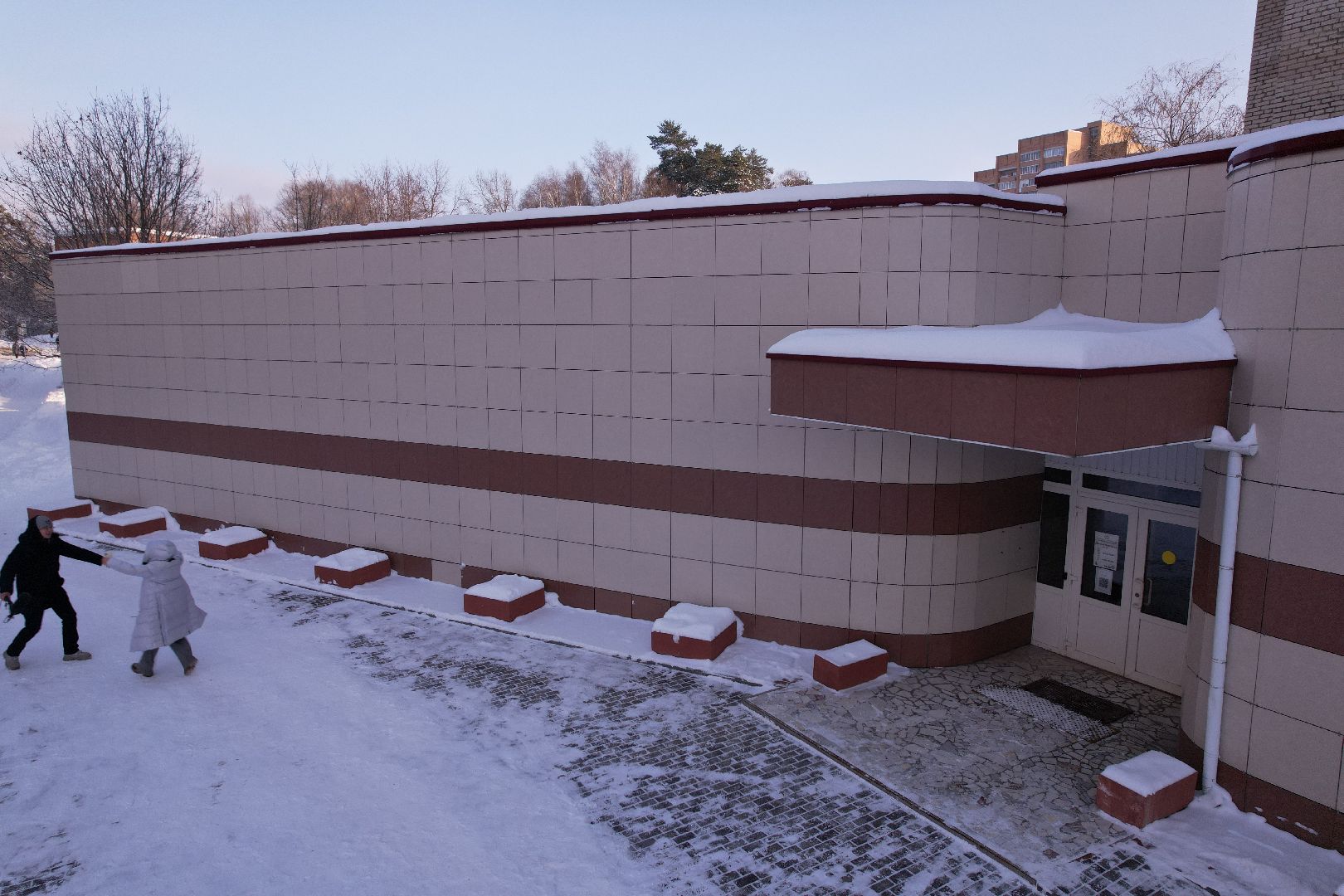 видео с коптера,