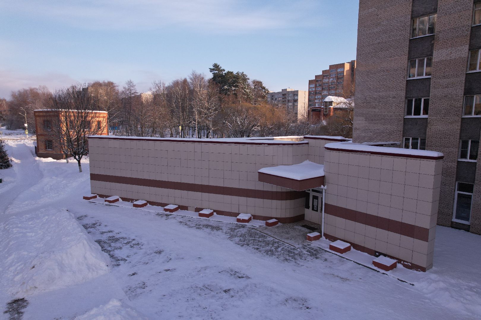 видео с коптера,