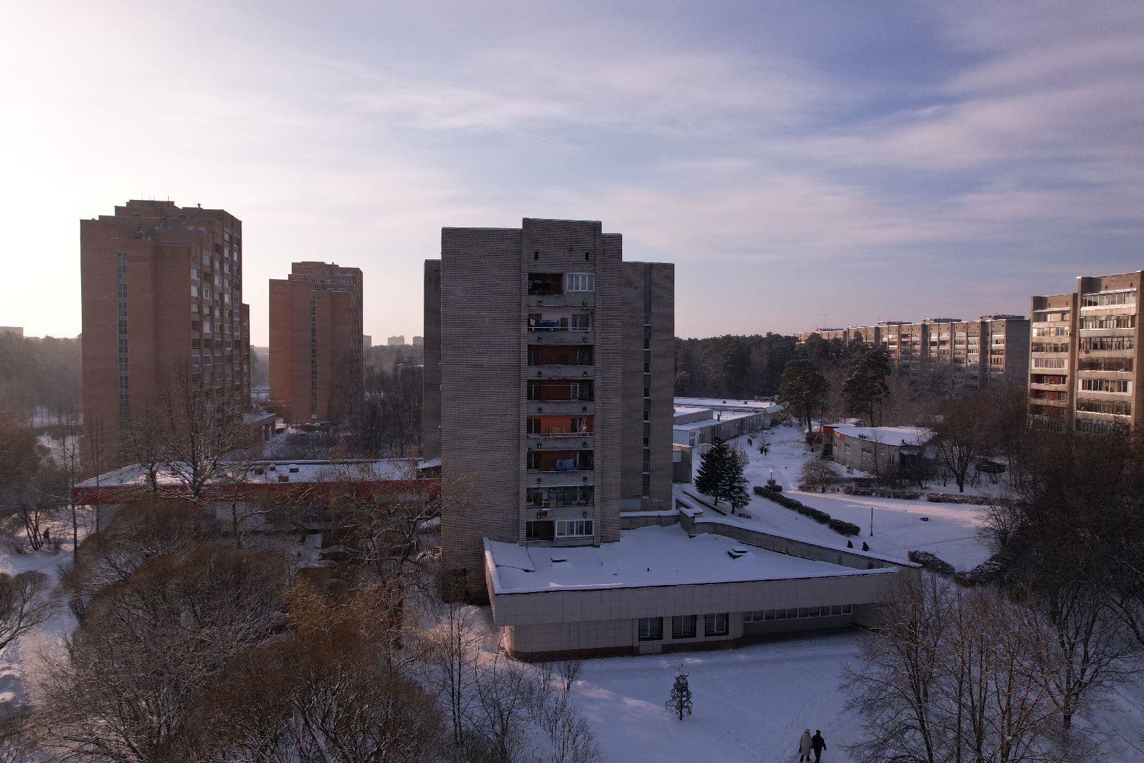 видео с коптера,