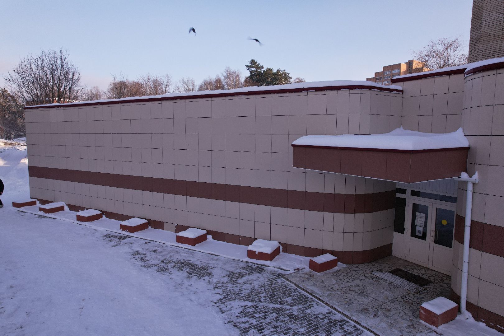 видео с коптера,