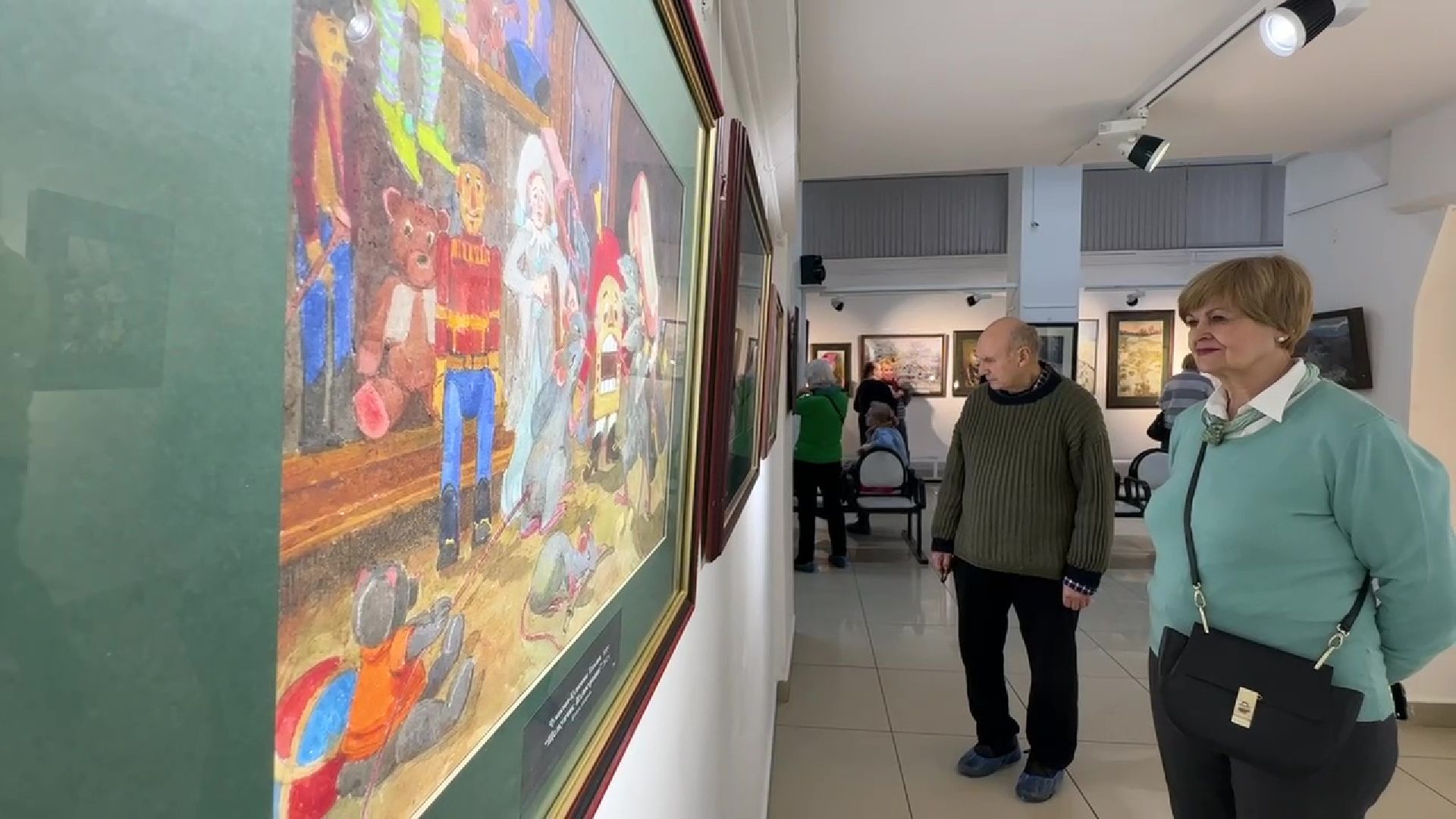 Реутов, выставка, музей, академия Андрияки, картины, живопись,