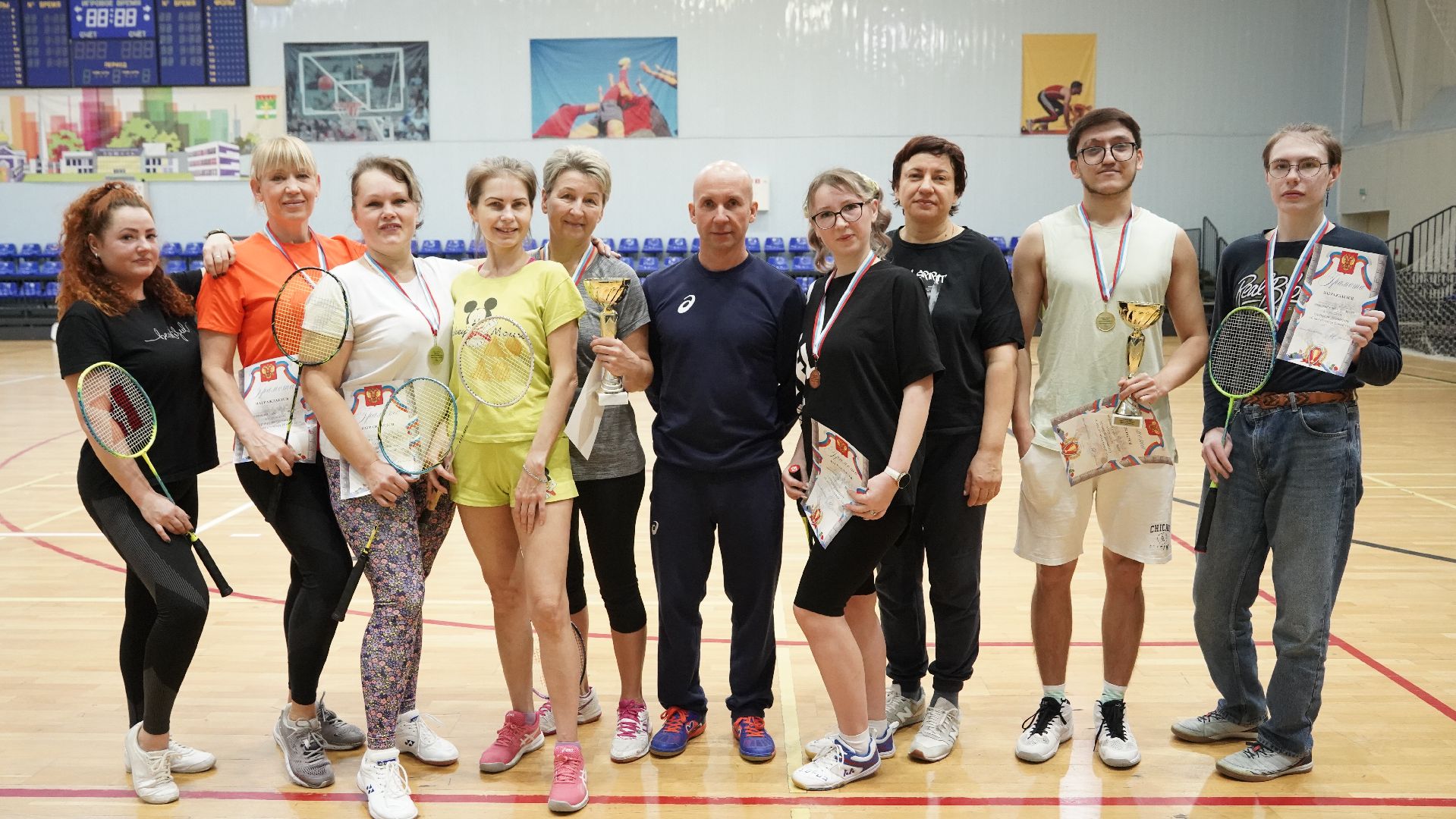 бадминтон, СКЦ Рошаль, турнир, Большая Шатура, спорт,