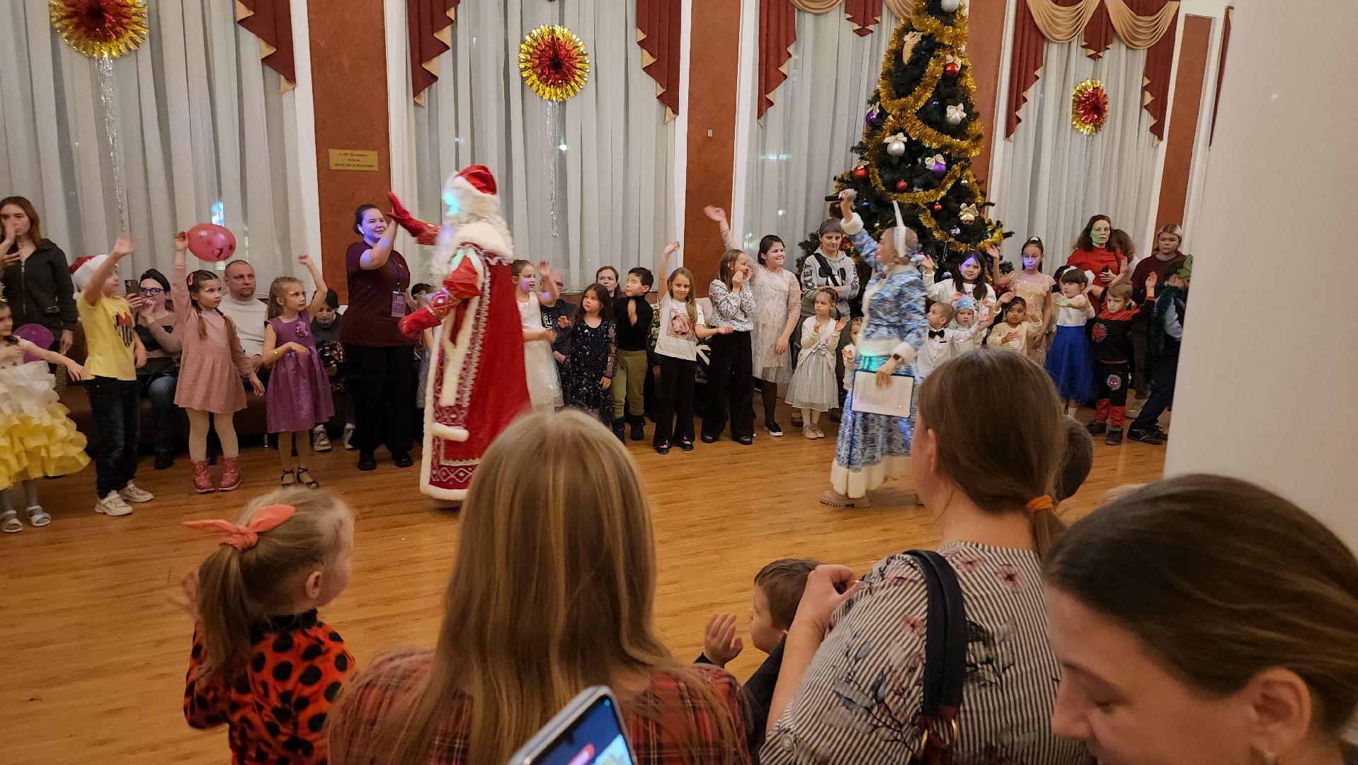 Пушкино, Городской округ Пушкинский, дети, Новый год, Многодетные семьи, Дед Мороз и Снегурочка, Рождество, Зима в Подмосковье,
