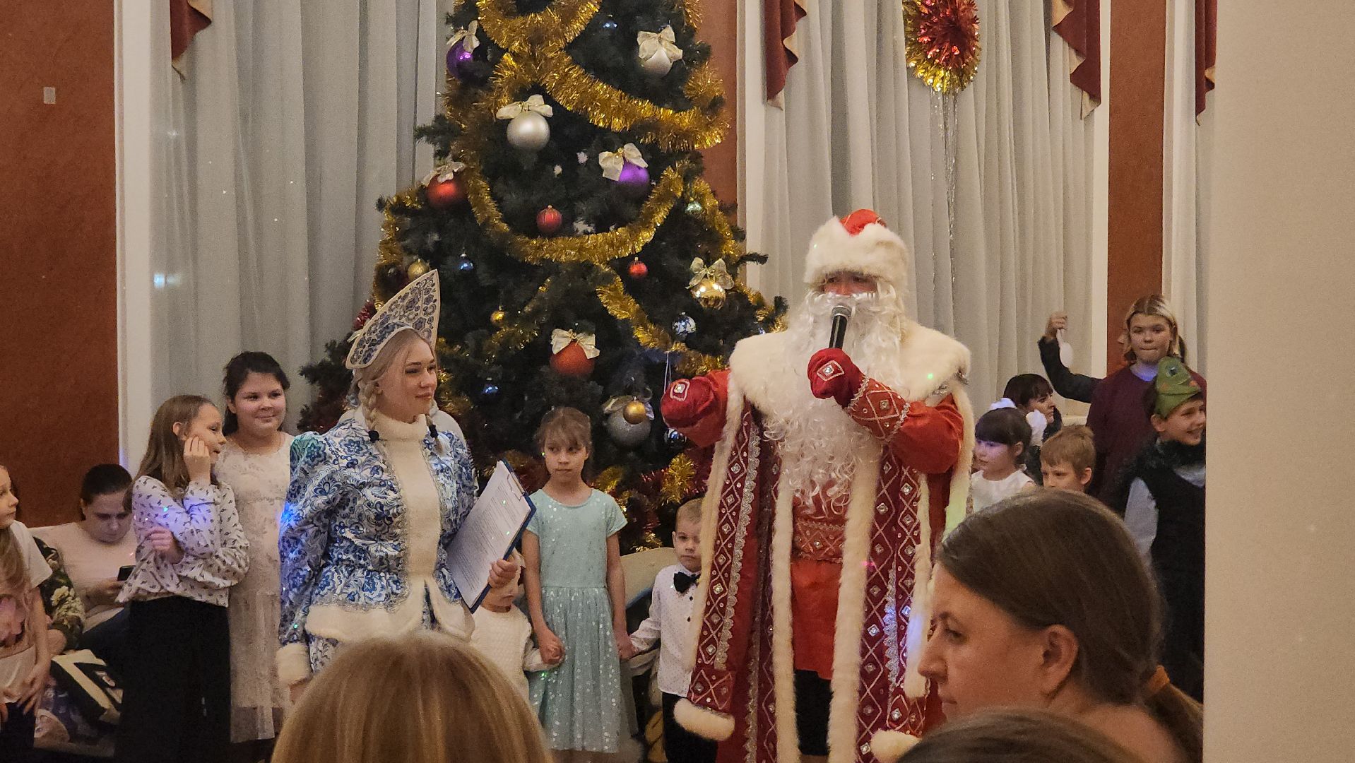 Пушкино, Городской округ Пушкинский, дети, Новый год, Многодетные семьи, Дед Мороз и Снегурочка, Рождество, Зима в Подмосковье,