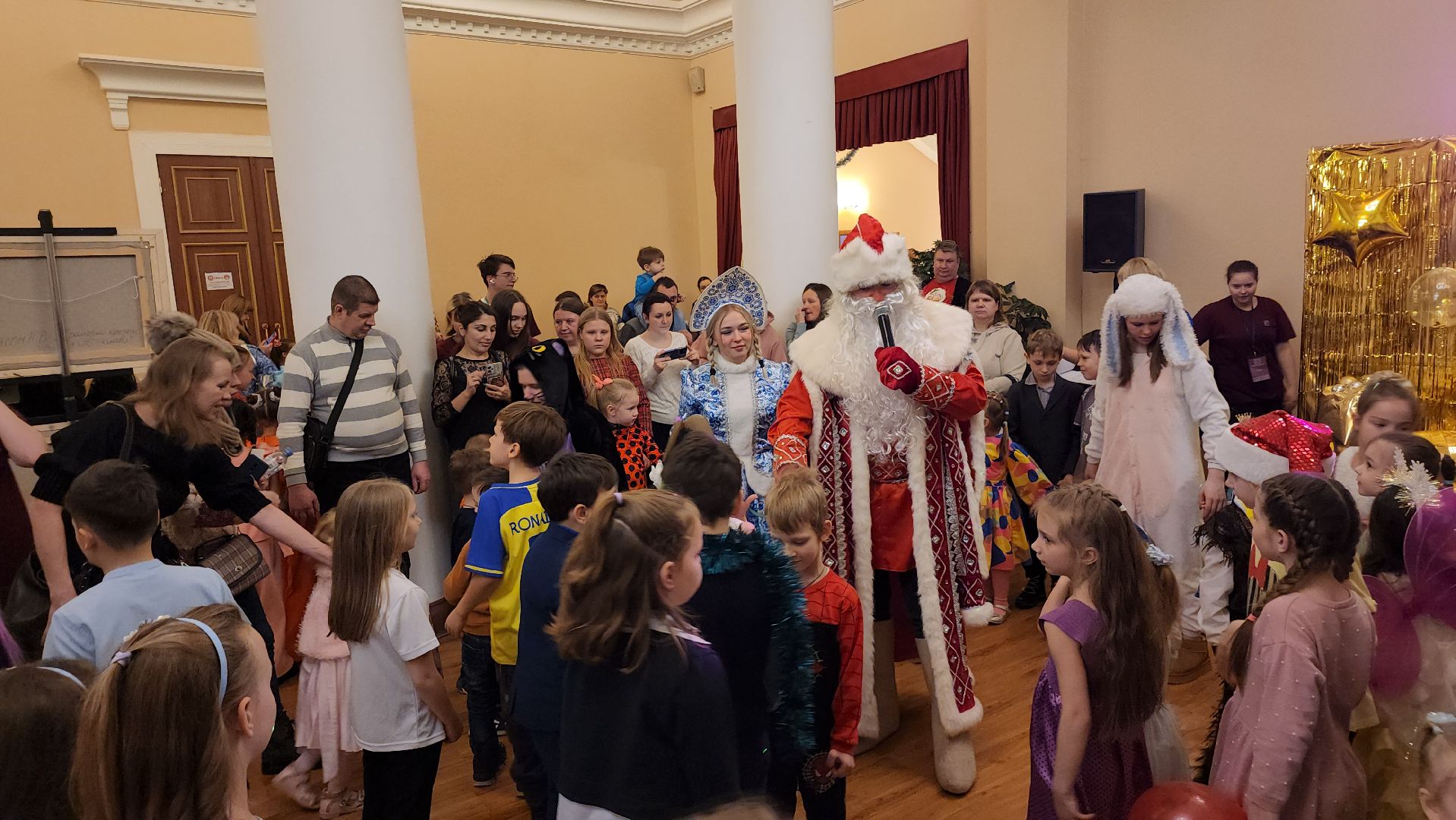 Пушкино, Городской округ Пушкинский, дети, Новый год, Многодетные семьи, Дед Мороз и Снегурочка, Рождество, Зима в Подмосковье,