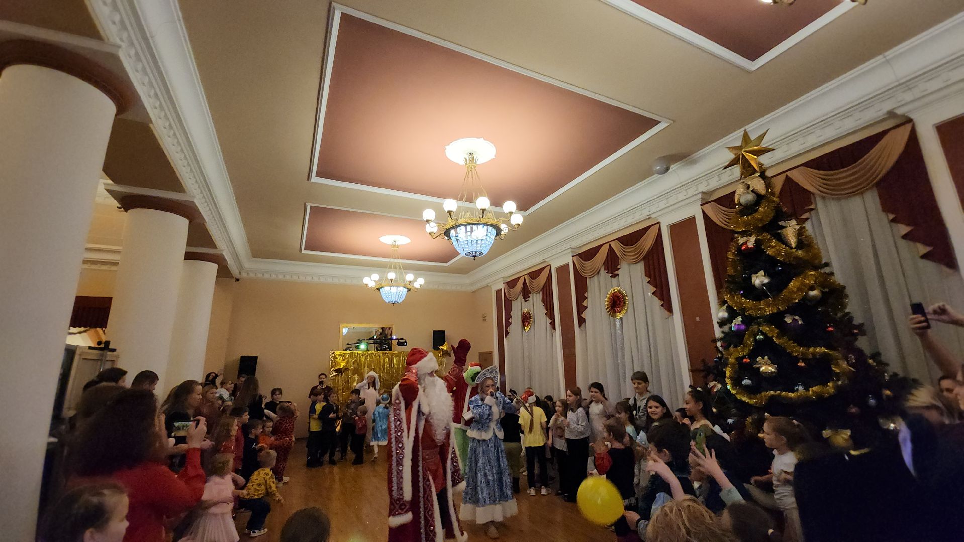 Пушкино, Городской округ Пушкинский, дети, Новый год, Многодетные семьи, Дед Мороз и Снегурочка, Рождество, Зима в Подмосковье,