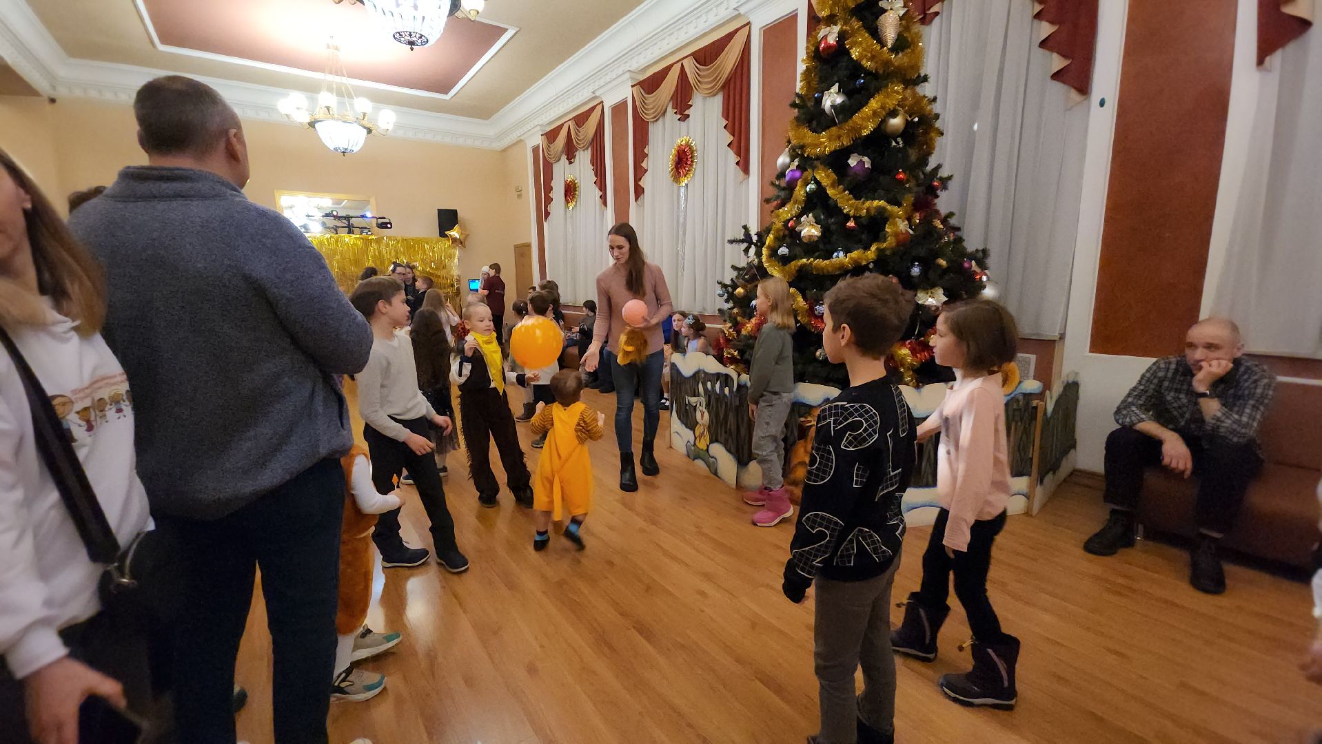 Пушкино, Городской округ Пушкинский, дети, Новый год, Многодетные семьи, Дед Мороз и Снегурочка, Рождество, Зима в Подмосковье,