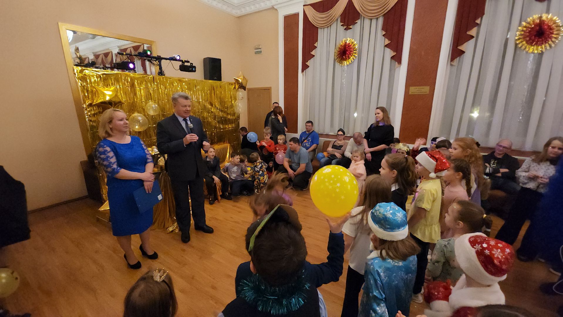 Пушкино, Городской округ Пушкинский, дети, Новый год, Многодетные семьи, Дед Мороз и Снегурочка, Рождество, Зима в Подмосковье,