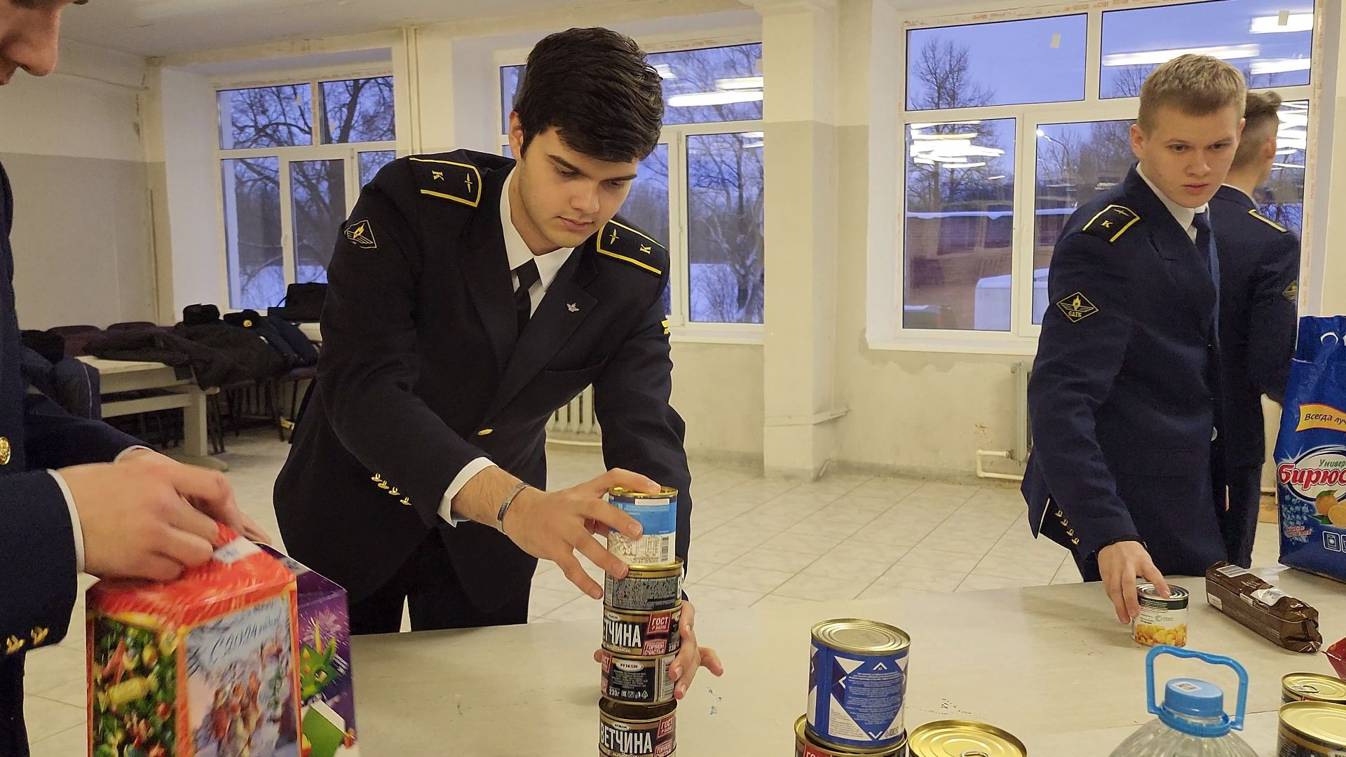 Егорьевск, Подмосковье, Московская область, ЕАТК ГА, курсанты, подарки,