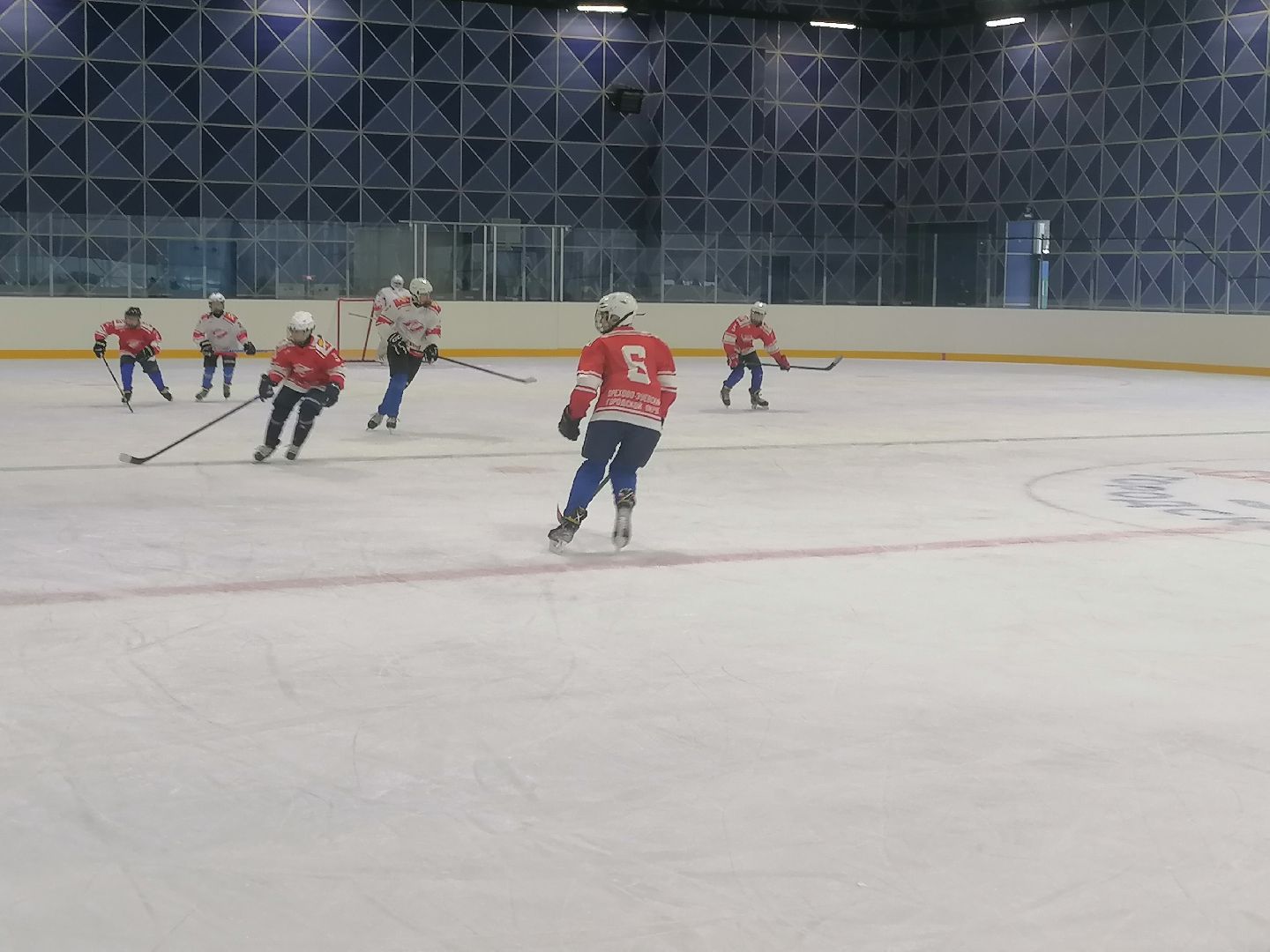хоккей, ледовая арена, орехово зуево, дружеский матч, спорт подмосковья,