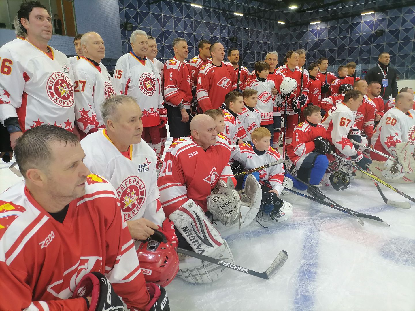 хоккей, ледовая арена, орехово зуево, дружеский матч, спорт подмосковья,