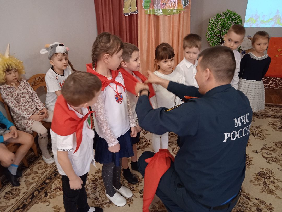 юные, пожарные, Федя, Лейкин, посвящение, детский, сад