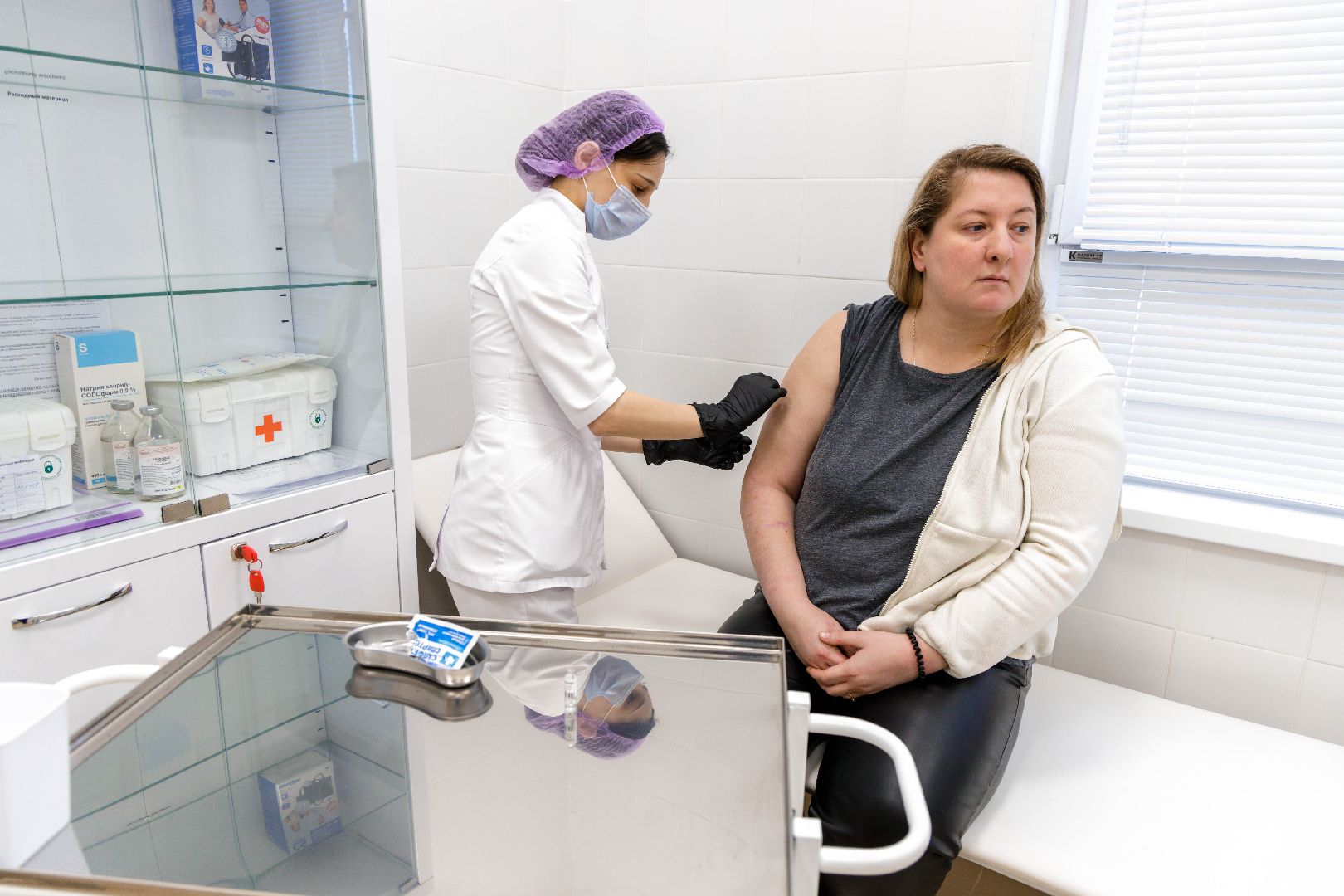 люберцы, люберецкая областная больница, Коронавирусная инфекция, прививка от СOVID -19,