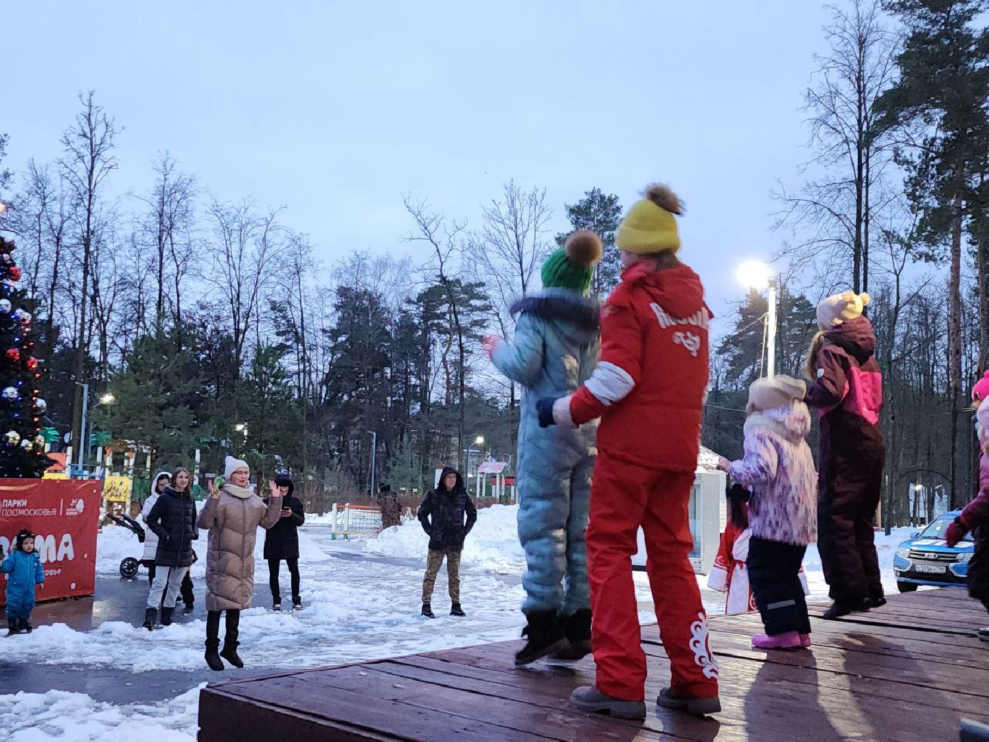 новый год, ретро-вечеринка, дед мороз, 12 месяцев, видное,