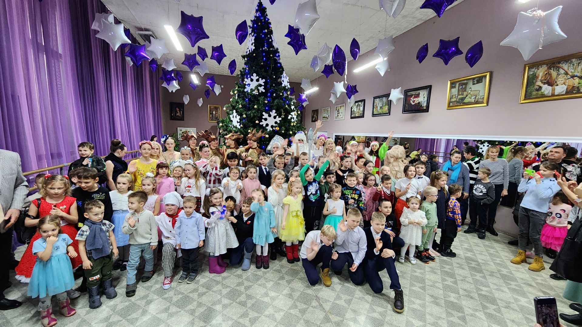 новый год, новогодний спектакль, елка главы, дети, Лосино-Петровский,