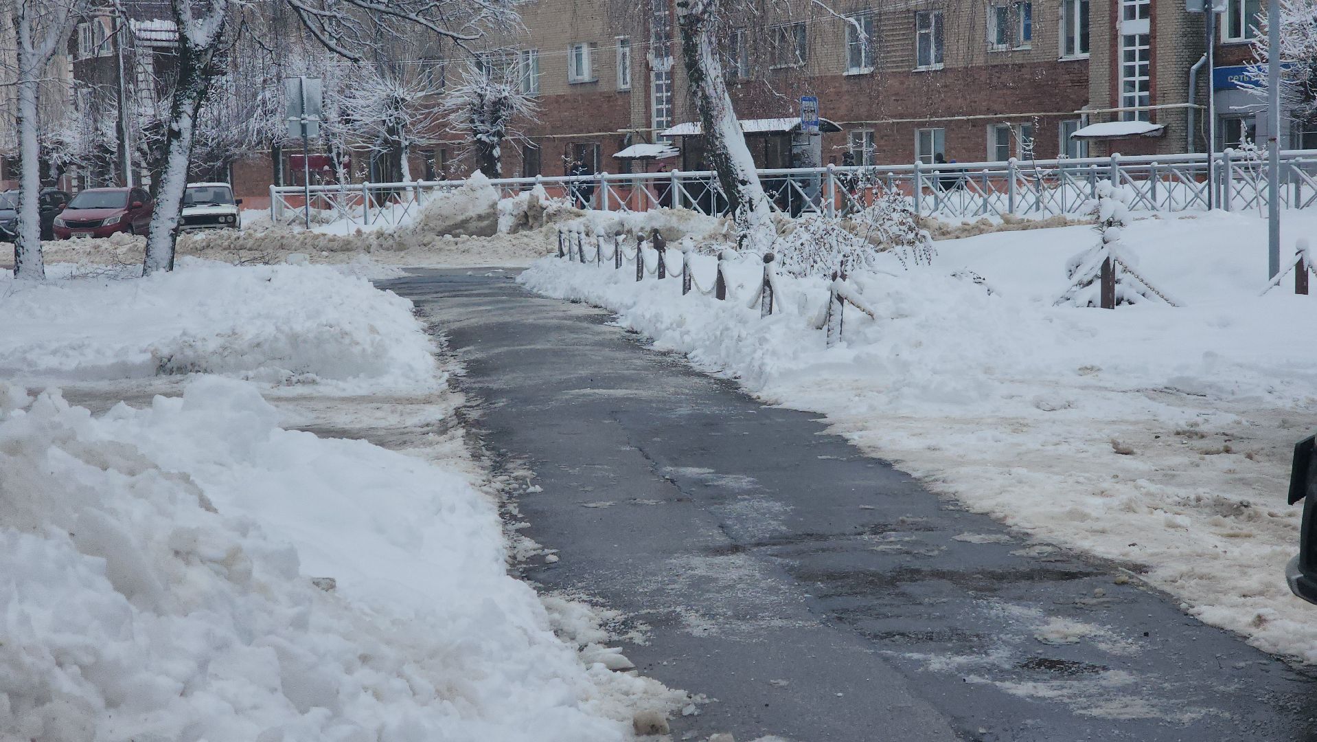 Павловский Посад, Городской округ Павловский Посад,уборка, снег, дороги, коммунальная техника,