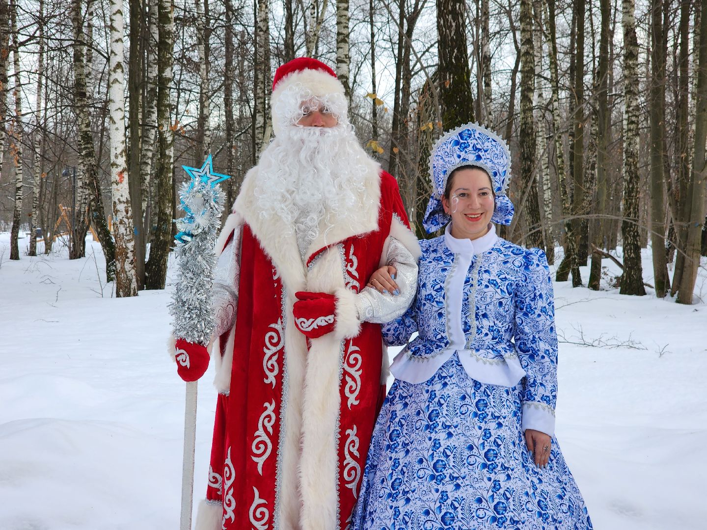 резиденция деда мороза, фрязино, лесопарк, зима в подмосковье,