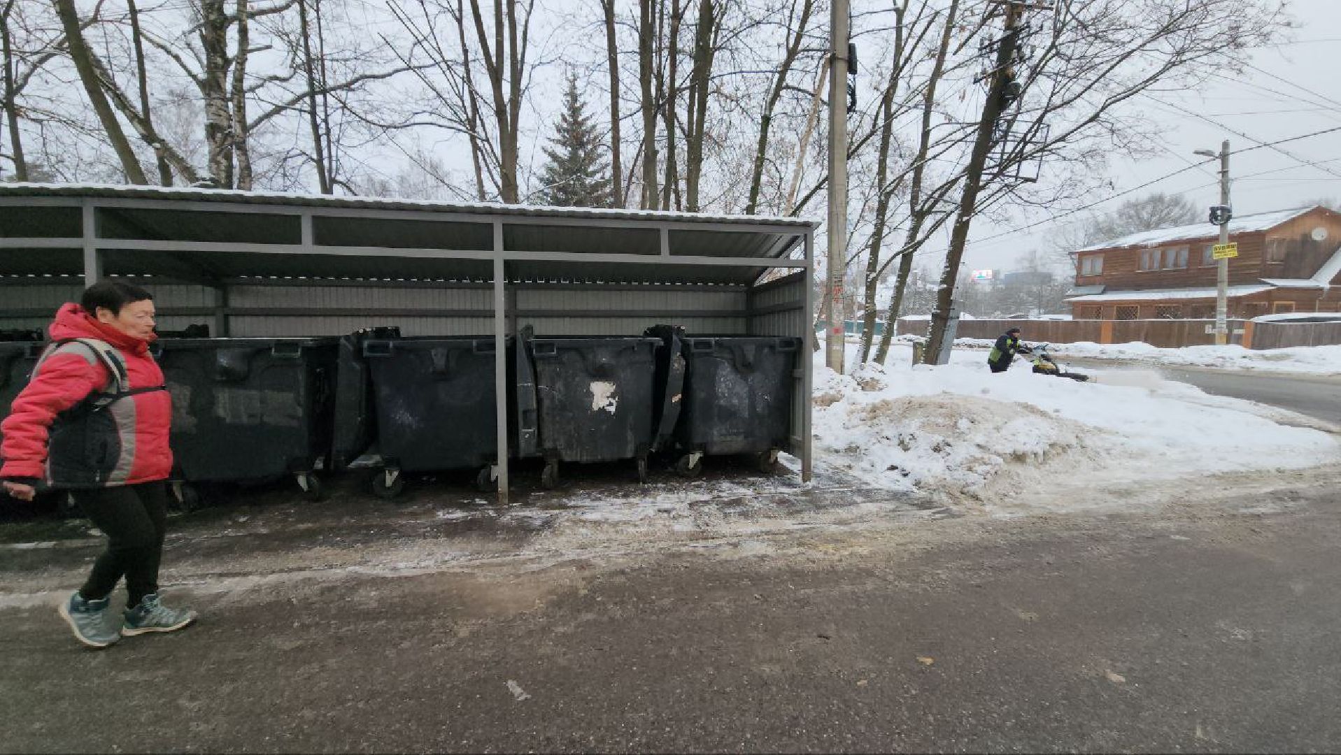 мытищи, Дружба, Клары Цеткин, Контейнерная площадка, ЖКХ, ЖКХ Подмосковье,