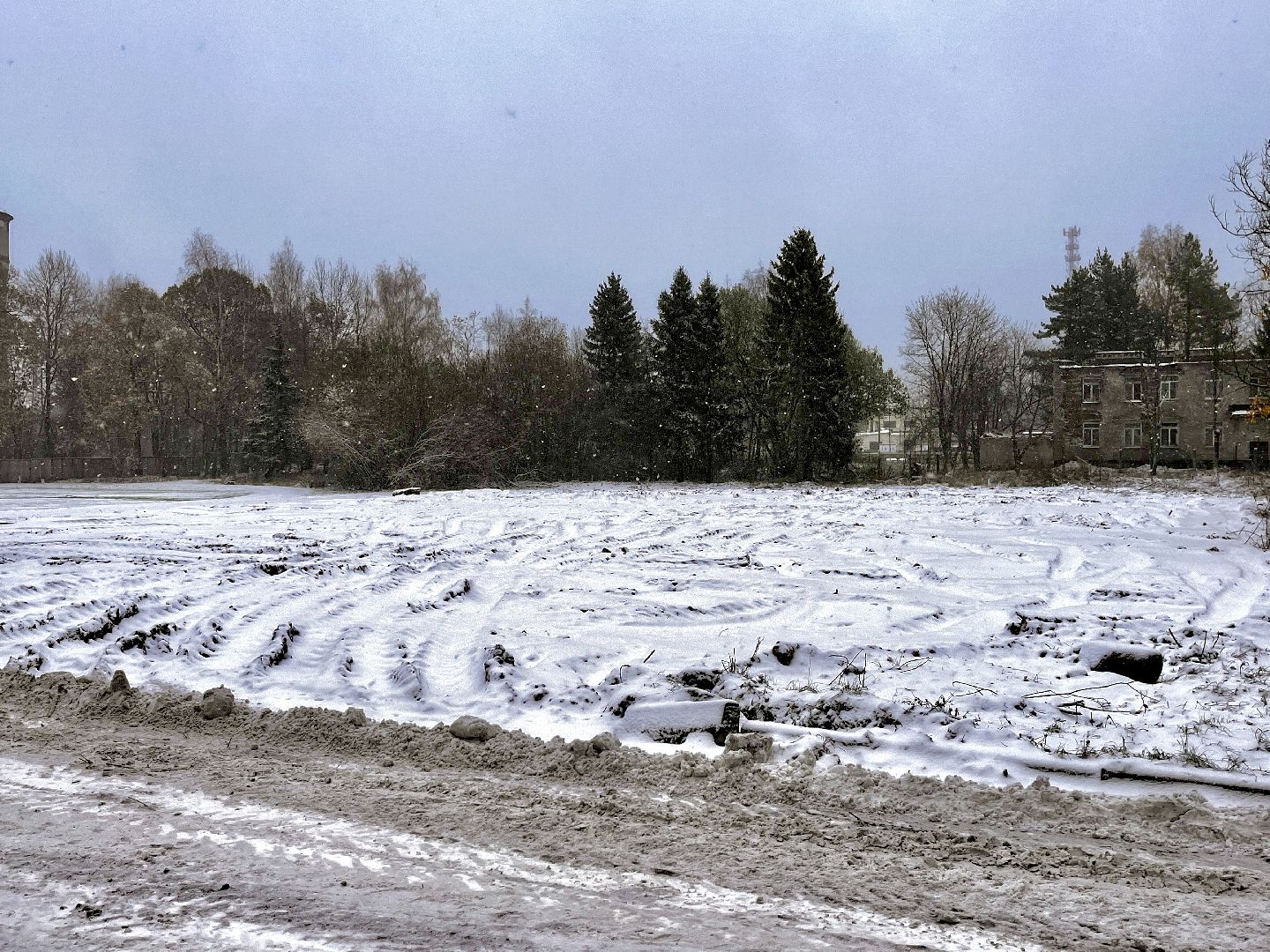 видео с коптера, истра, военный городок, благоустройство,