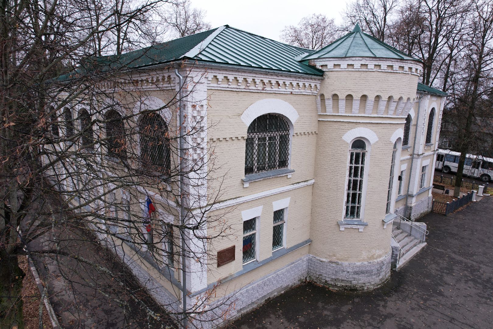 видео с коптера, кашира, музей, культура,