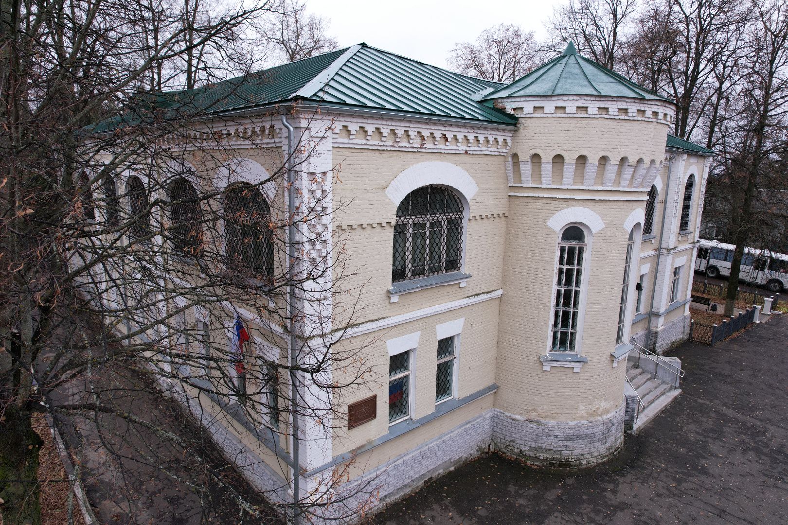 видео с коптера, кашира, музей, культура,