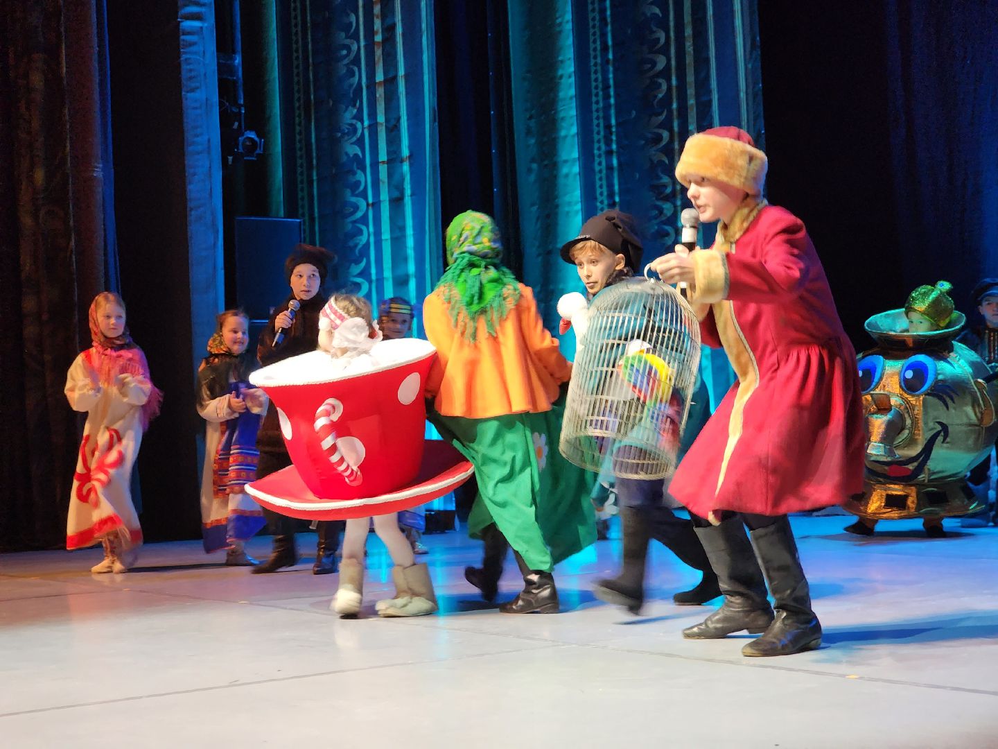 Концерт, Дети, новогодняя елка, Красногорск, ДК Подмосковье,