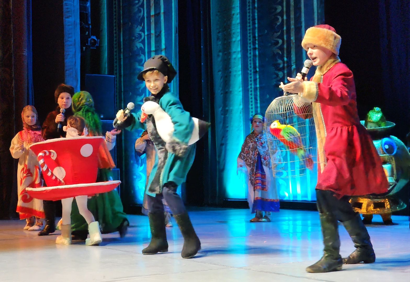 Концерт, Дети, новогодняя елка, Красногорск, ДК Подмосковье,