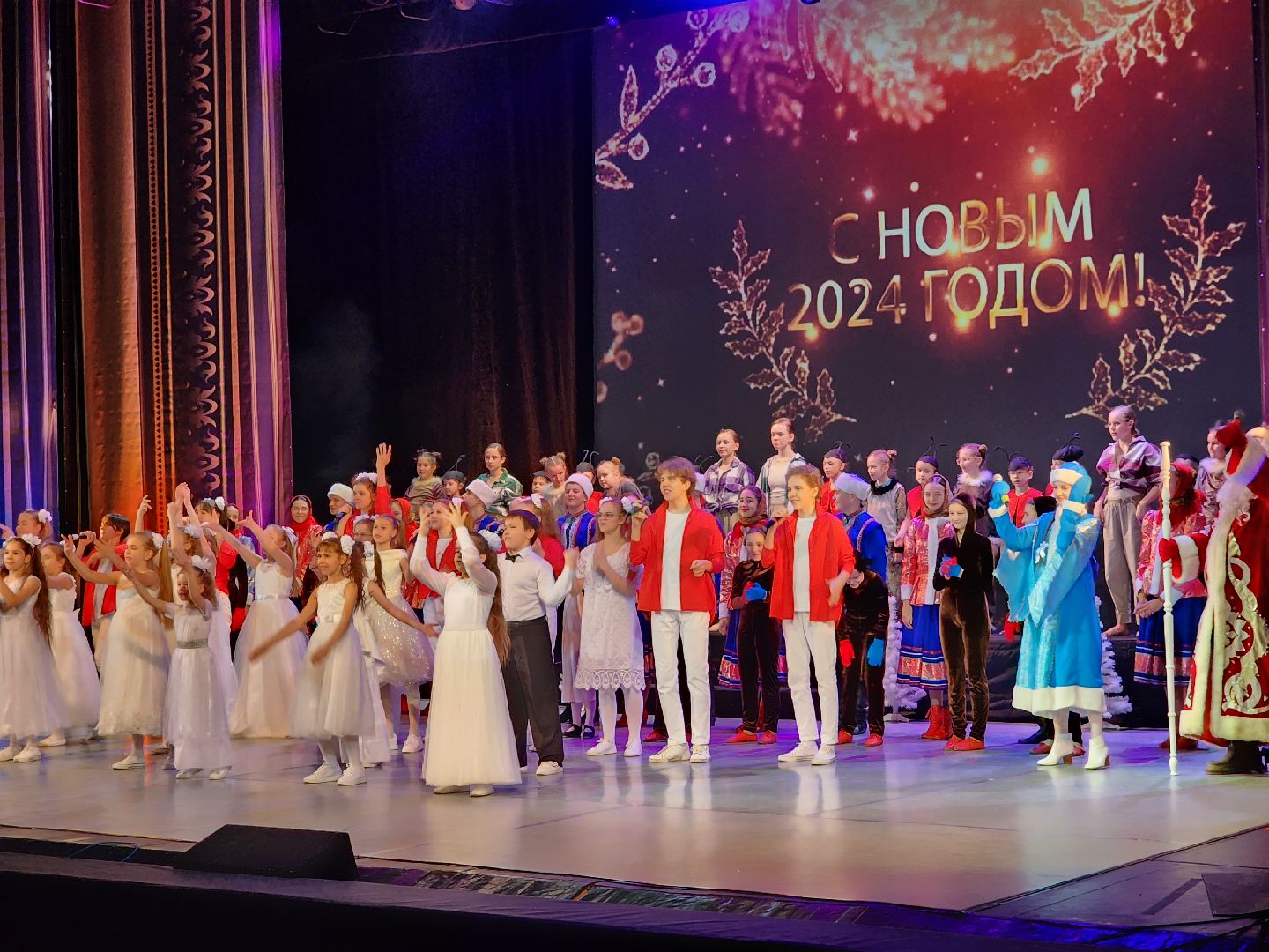 Концерт, Дети, новогодняя елка, Красногорск, ДК Подмосковье,