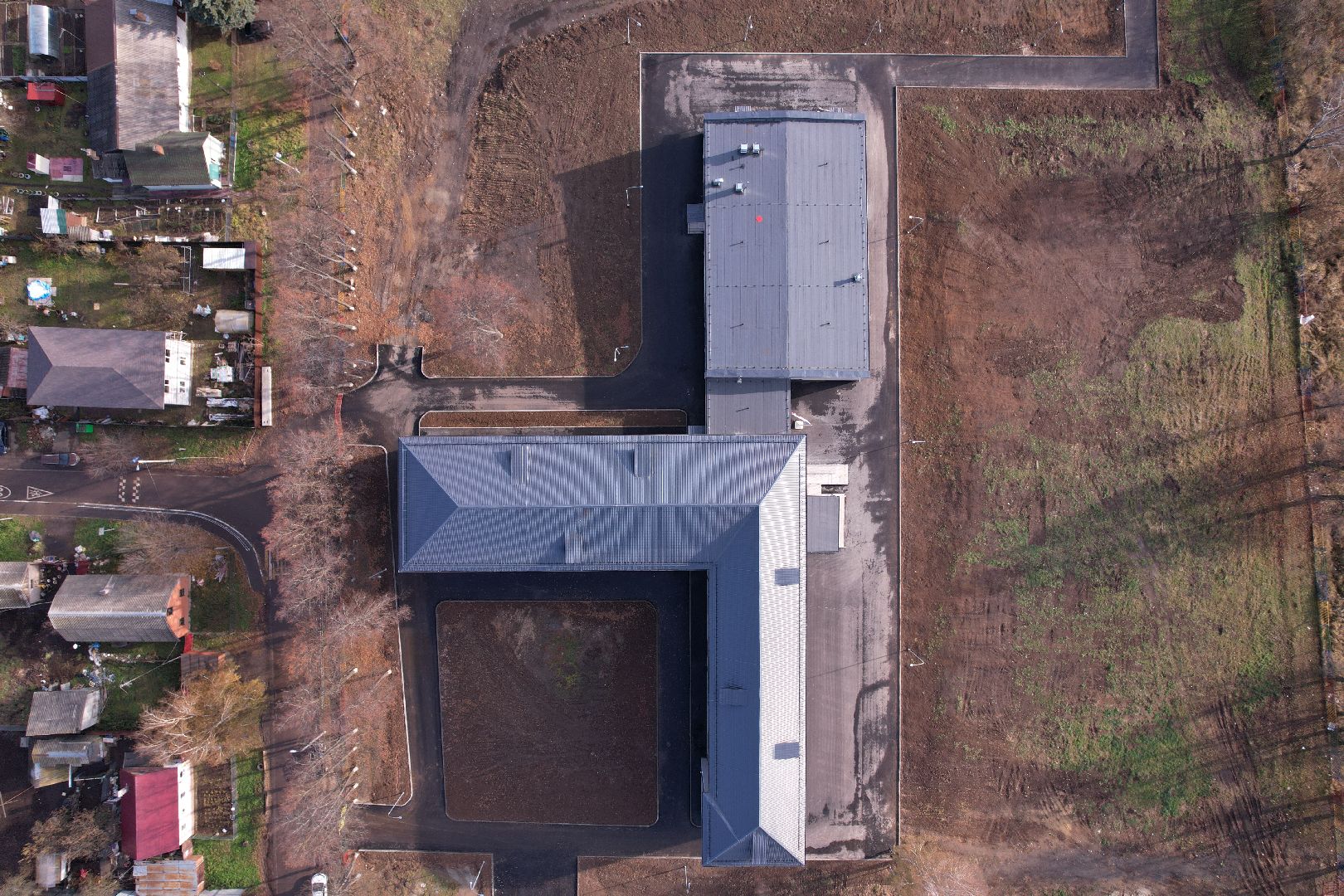 видео с коптера, кашира, образование, строительство,