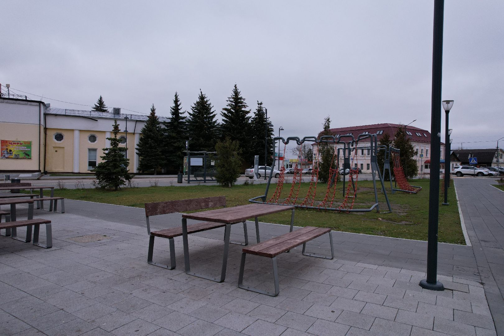 видео с коптера, благоустройство, кашира,