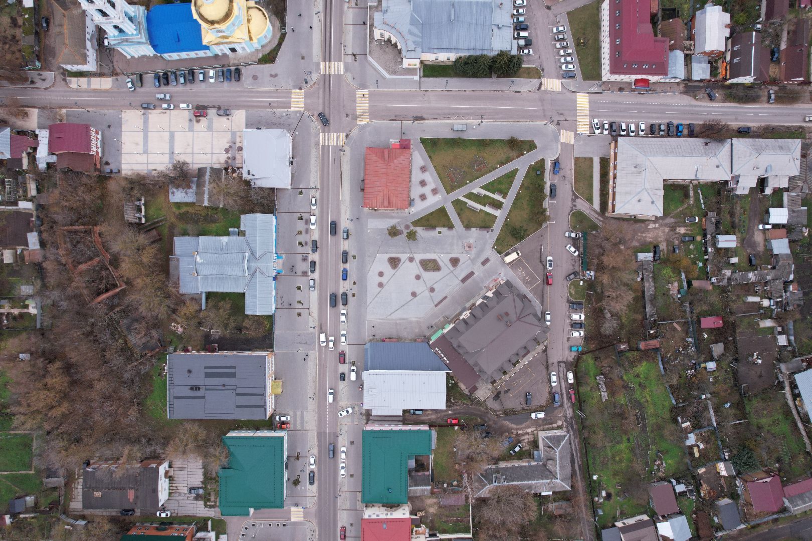 видео с коптера, благоустройство, кашира,