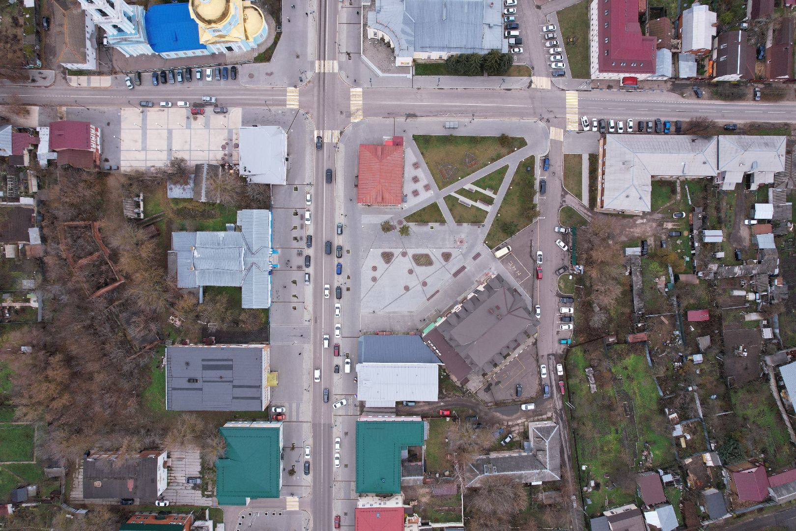 видео с коптера, благоустройство, кашира,