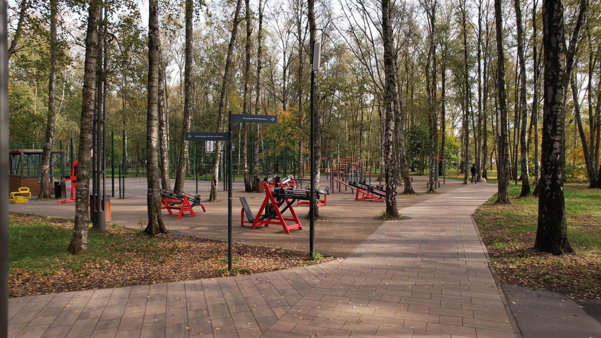 лобня, видео с коптера, благоустройство, парки,